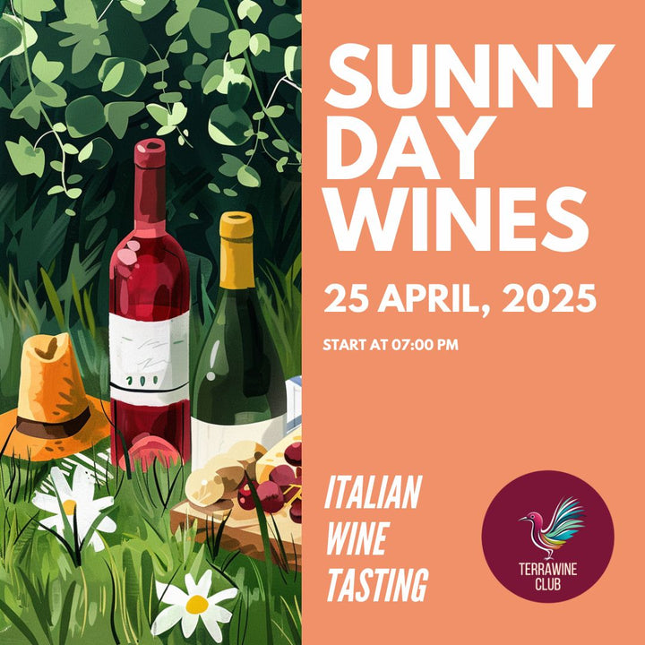 Italian Wine Tasting | April | Sunny Day Wines | 25.04.25