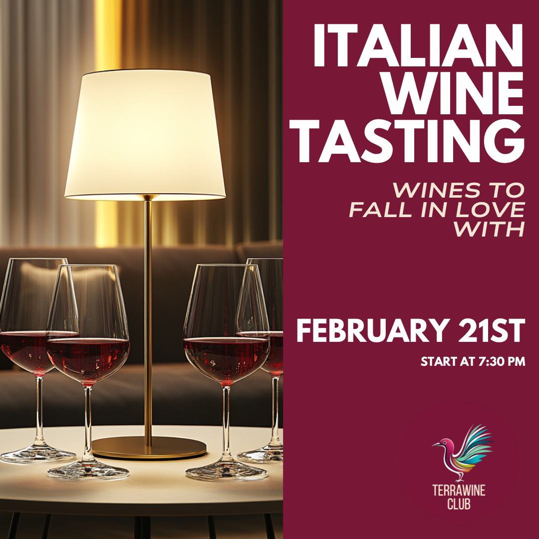 Italian Wine Tasting | February | Wines to Fall in Love With | 21.02.25 |